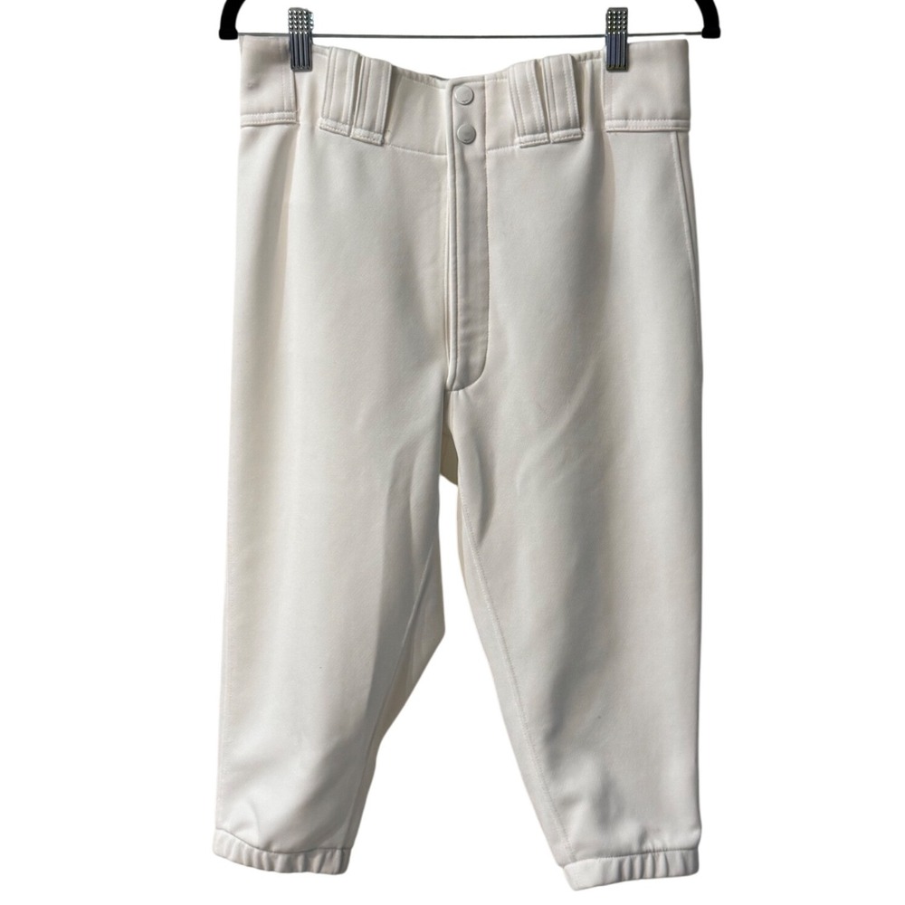 Mizuno Men's Performance Short Baseball Pant‎ White Size M